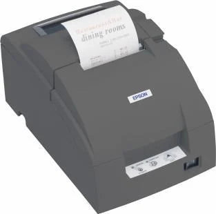 Epson TM-U220B Dot Matrix Receipt Printer, 6lps, USB, cutter, ESC/POS - Black